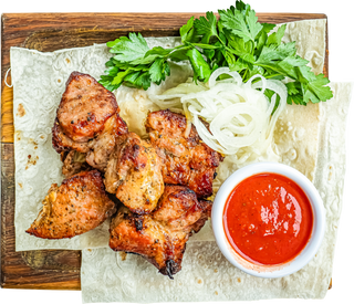 Шашлик з курячого стегна (230 г)