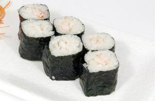 Hossomaki ebi gambero cotto