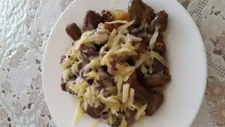 Пилешки сърца с кашкавал (250г)
