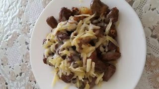 Пилешки сърца с кашкавал (250г)