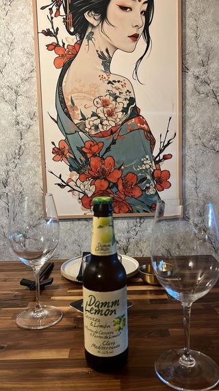 Cerveza Damm lemon