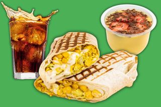 WRAP + POSTRE + BEBIDA