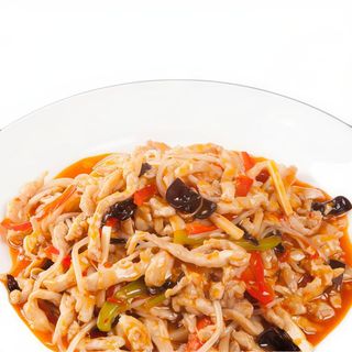 Tiras De Carne Al Sabor Yuxiang