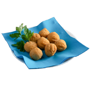 Croquetas cebolla caramelizada y queso azul