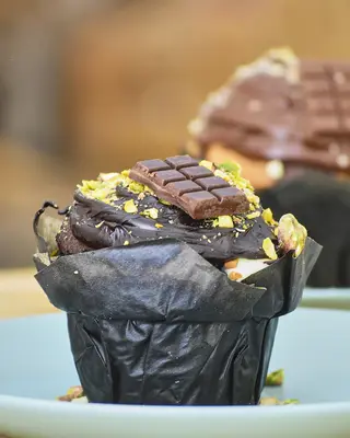 muffin choco pistacho