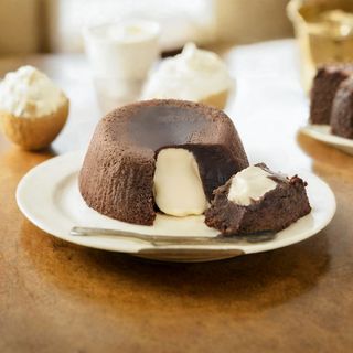 509. Souffle al cioccolato bianco