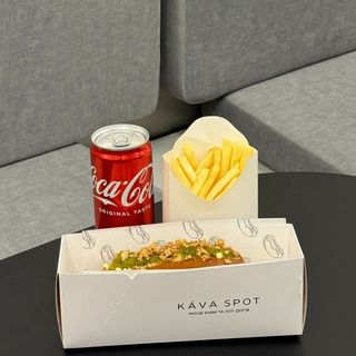 КОМБО Хот-дог гриль Реліш + фрі + кола 0.3