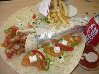 Piadina kebab + patatine fritte + bibita