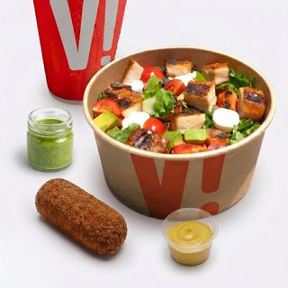 Super Menu Bowl - Super Salada com Frango a Dobrar