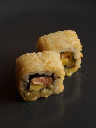 Fried California Cheddar Saumon