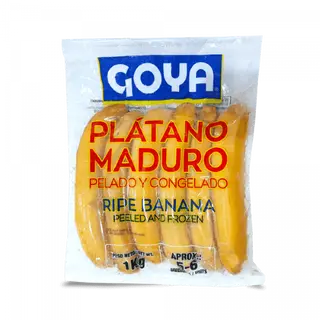 Plátanos Maduros Enteros Goya 1k