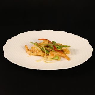 186. Gamberi con sale e pepe