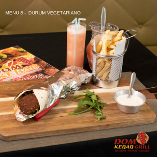 Menu 8 - Durum-Wrap Vegetariana