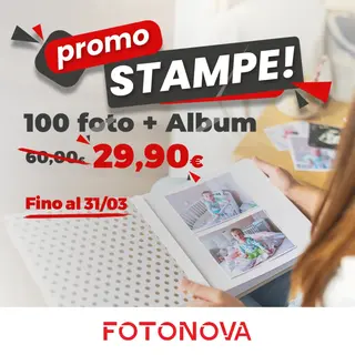 100 Foto 10x15 + Album