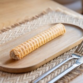 Трубочка зі сгущеним молоком