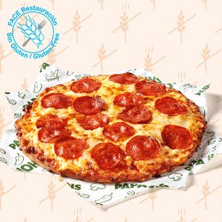 Sin Gluten - Pepperoni - Mediana