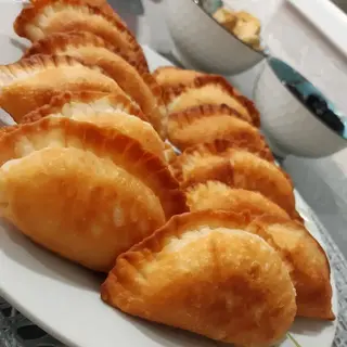 Мини чебуреки 