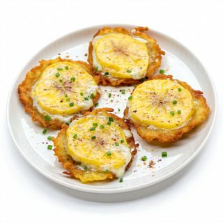 Patacones Con Queso (6 Uds.)