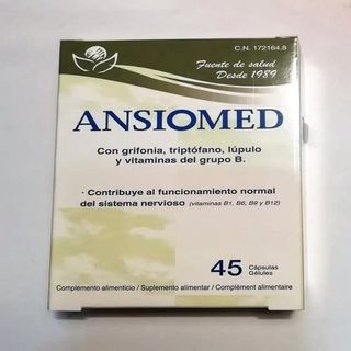 Ansiomed (45 Cápsulas) Bioserum