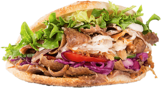 Bocadillo De Kebab Mixto