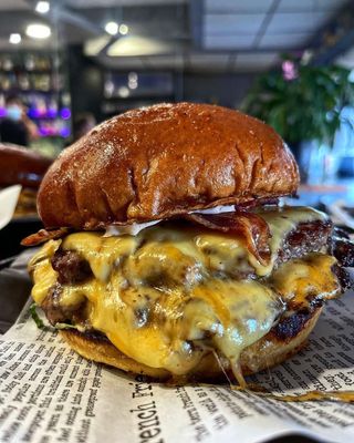 double bacon cheese burger