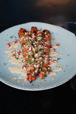 Carottes Rôties Sauce Tahini