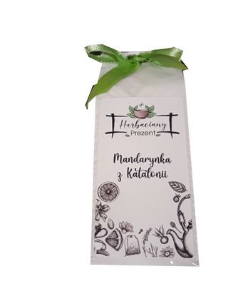 TOREBKA Z HERBATĄ 50G - MANDARYNKA Z KATALONII