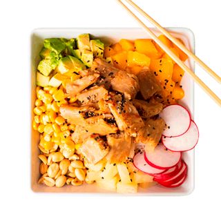 Poke bowl ultravegan