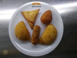 Box de aperitivos  salgados