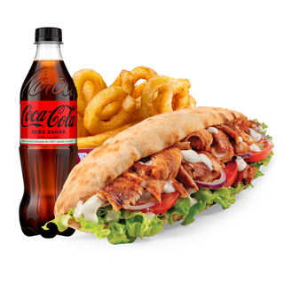 Meniu Doner curcan Twister mare