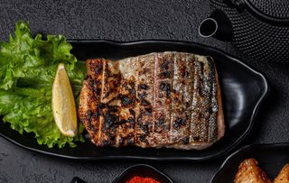 Форель запеченная на углях  (250гр)