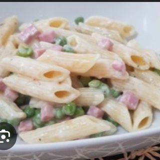 pasta con prosciutto 