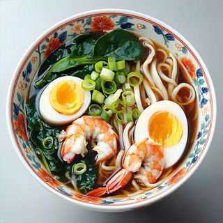 Shoyu ramen de marisco