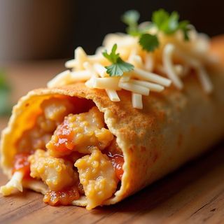 Crispy burrito
