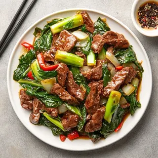 Beef In Oyster Sauce