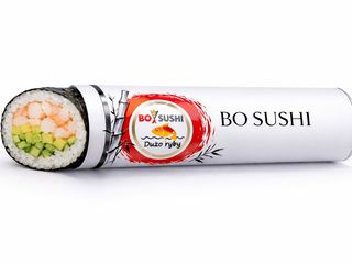 Futomaki z gotowanymi krewetkami x12