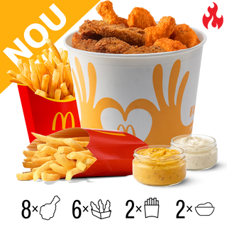 Aripi & Strips Bucket *picante