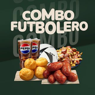 Combo (Para 2 Personas) Con Pepsi Max 330ml (2 Uds.)