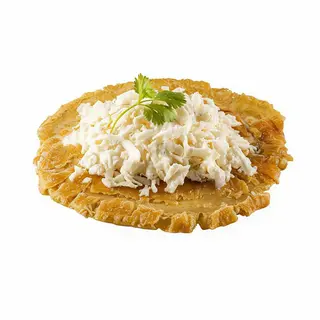 Patacones Con Queso