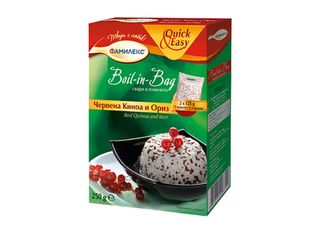 Ориз и червена киноа Boil In Bag (250г)