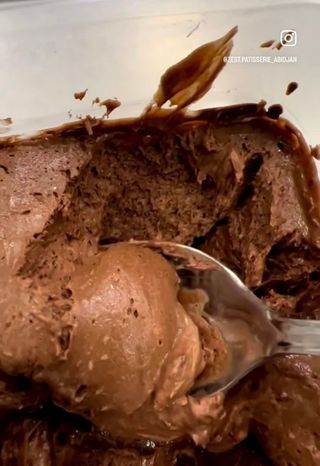 Mousse au chocolat noir