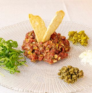 Steak Tartar De Solomillo Preparado Al Momento (Ración)