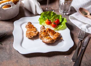 Pulpă de pui dezosată la grătar