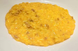 Risotto Zafferano e Pistùm 