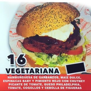 Burger vegetariana