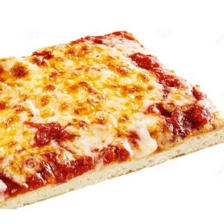 Pizza  de jamón york y queso (porción)