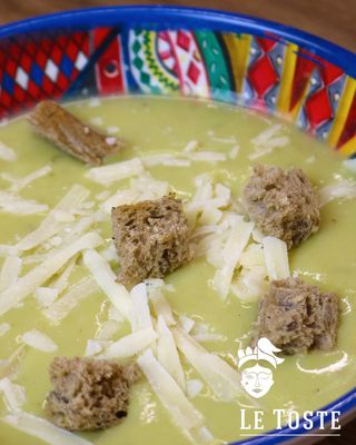 Vellutata ceci e zucchine