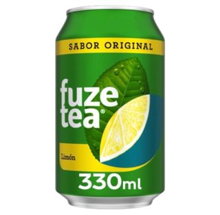 Fuze Tea Negro Limón lata 330ml.
