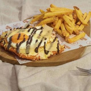 Milanesa de Pollo Trufada