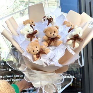 Ursuleti in Tonuri Mocha Mousse